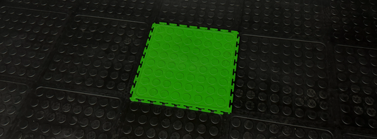 Installing Interlocking PVC Flooring Tiles