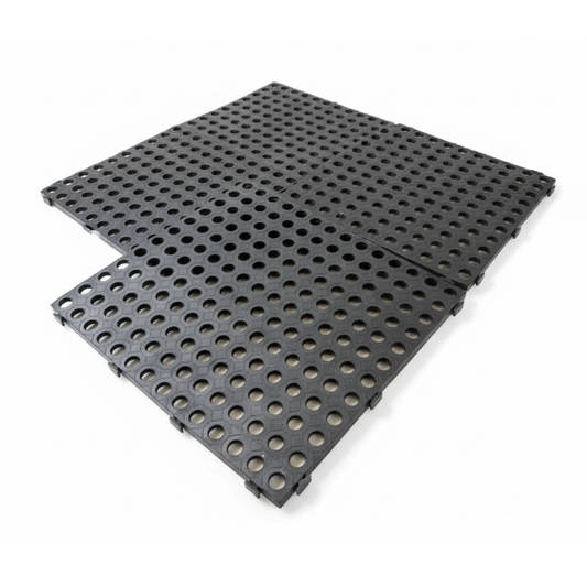 Interlocking PVC Duckboard Flooring Tiles